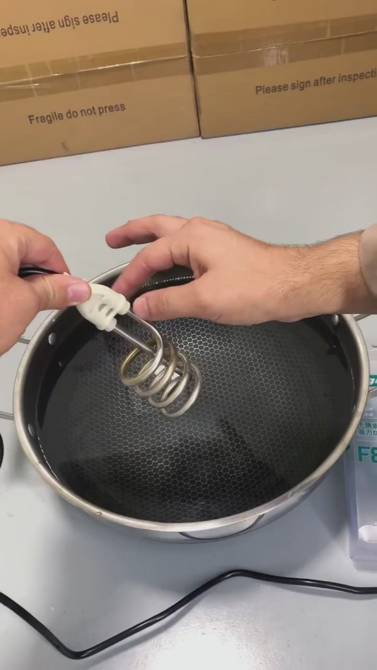 RAF F8 2000W Electric Water Heating Coil